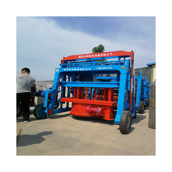 2023 New Popularity Hot Sale Products Mobile U-Shaped Groove Forming Modern Block Making Machine