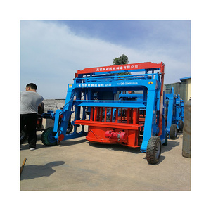 2023 New Popularity Hot Sale Products Mobile U-Shaped Groove Forming Modern Block Making Machine