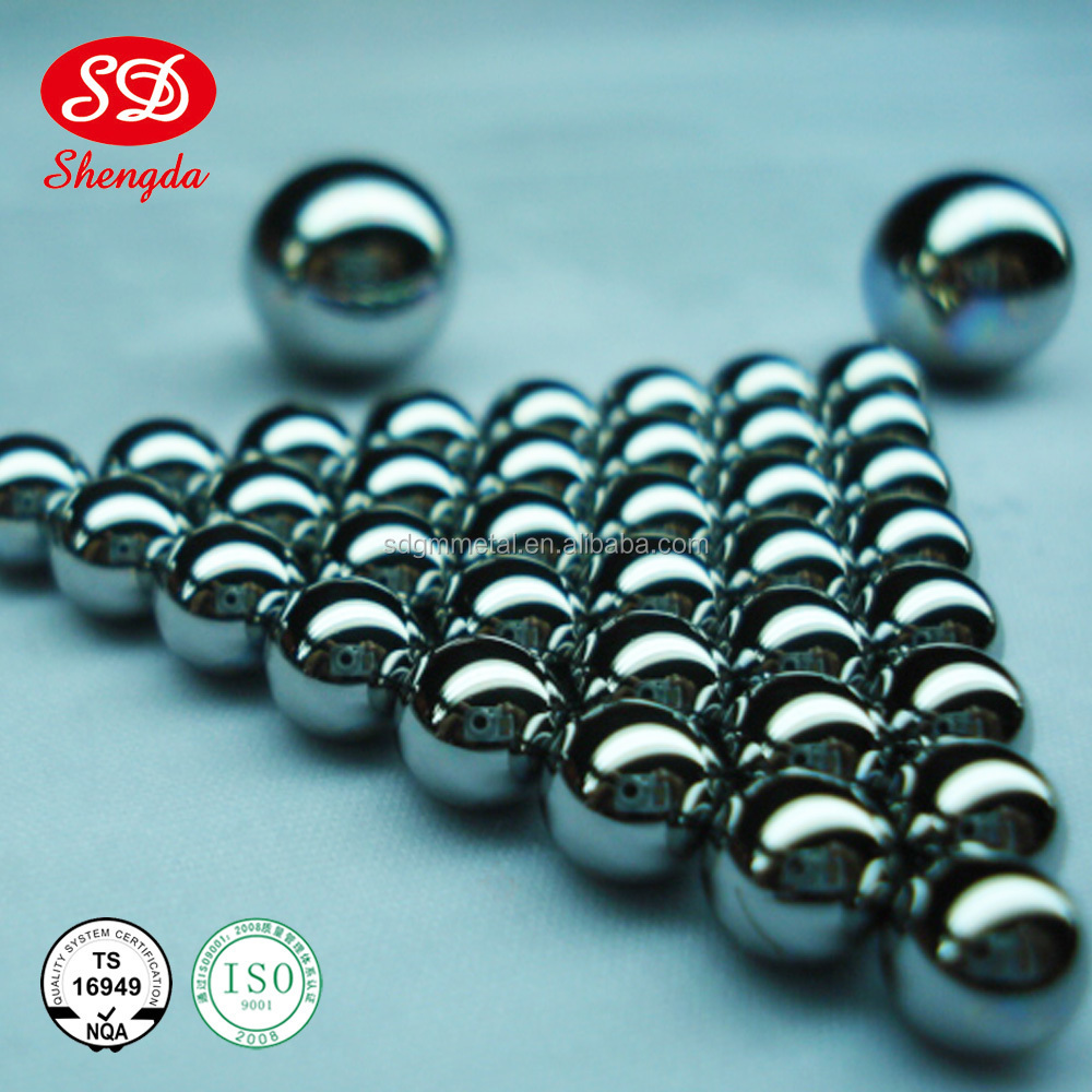 High quality 4.763mm 6.35mm  stainless steel ball bearings