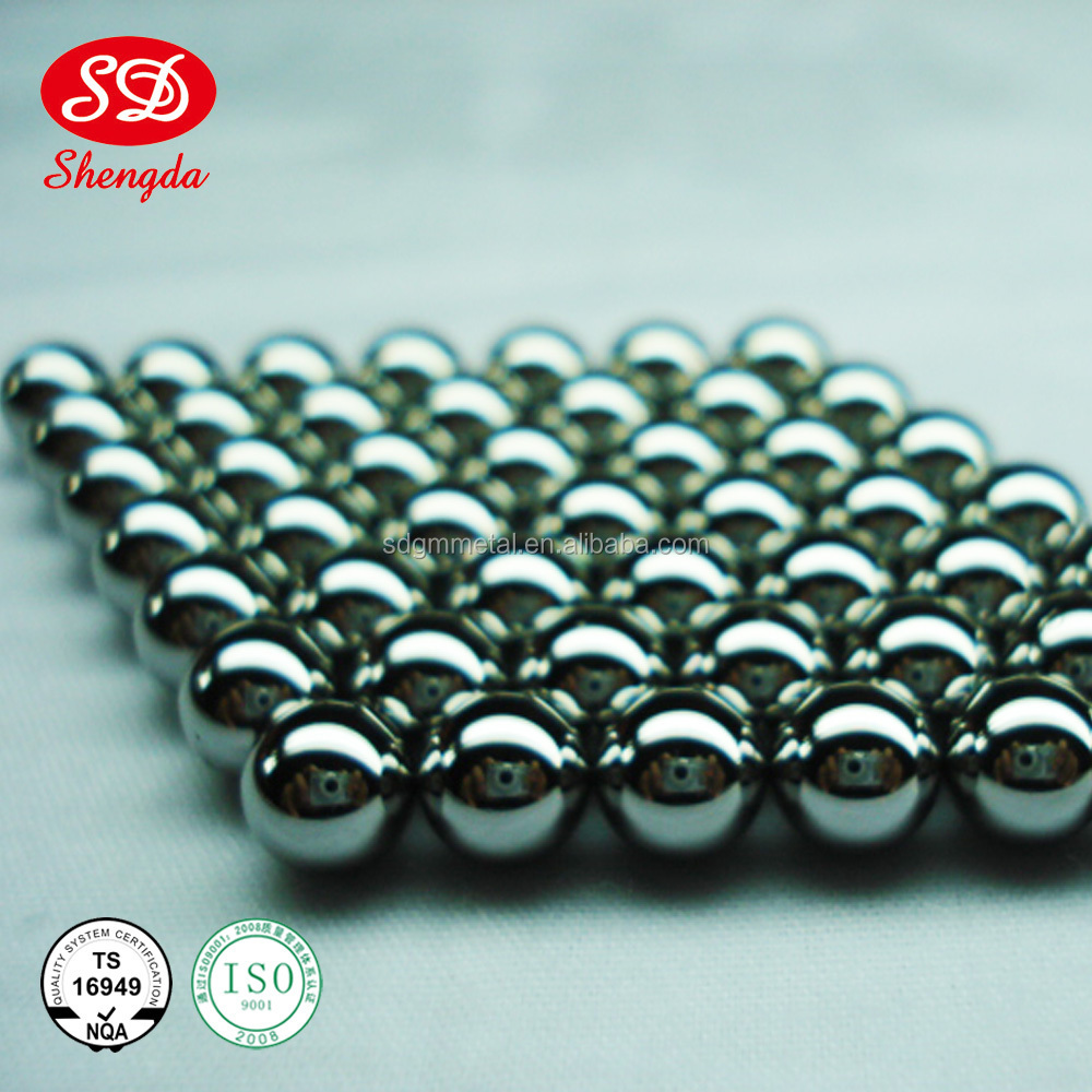 High quality 4.763mm 6.35mm  stainless steel ball bearings