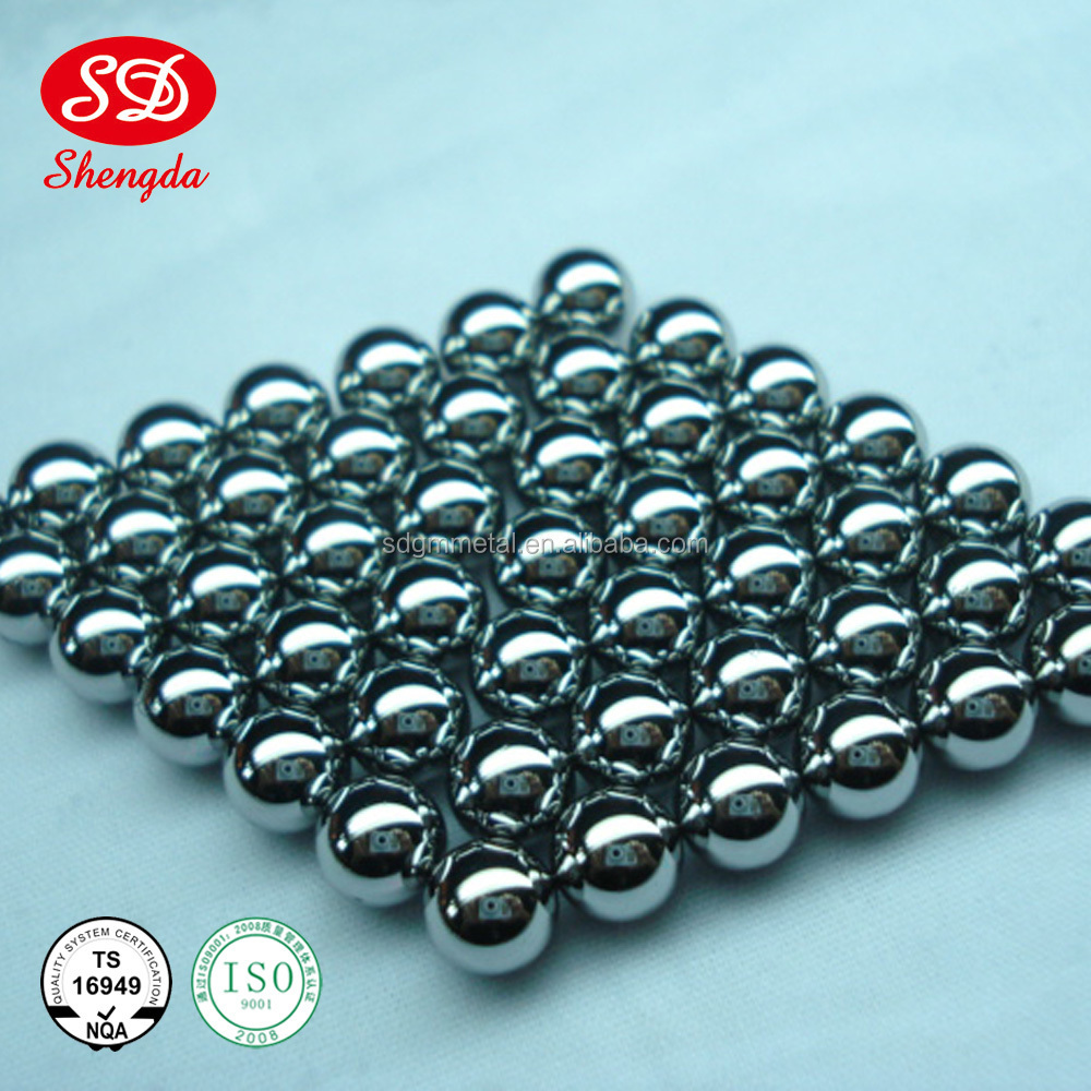 High quality 4.763mm 6.35mm  stainless steel ball bearings