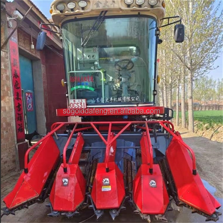 New And Used 4 Rows corn cob Harvester Second Hand Maize Combine Harvester Machine with Factory Price