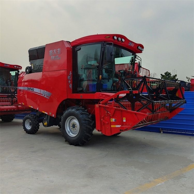 Factory wholesale price sales mini small wheat combine harvester