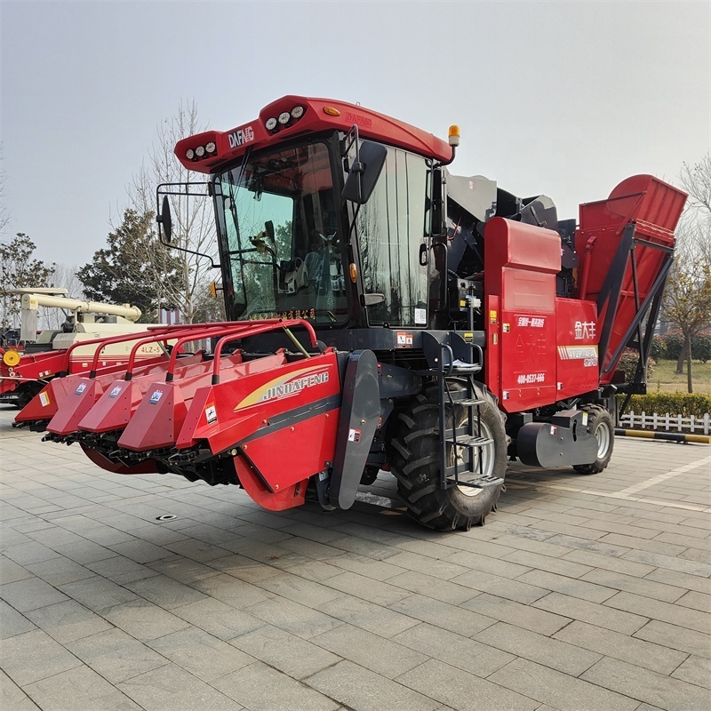 Cheaper price Second Hand Harvester for corn 4 Rows Used Corn Harvester on Hot sale