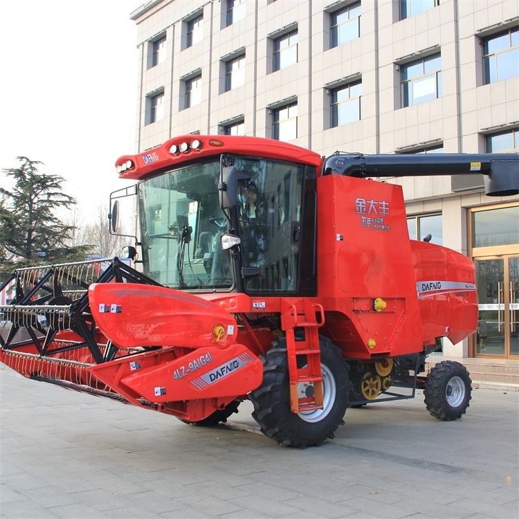 Factory wholesale price sales mini small wheat combine harvester