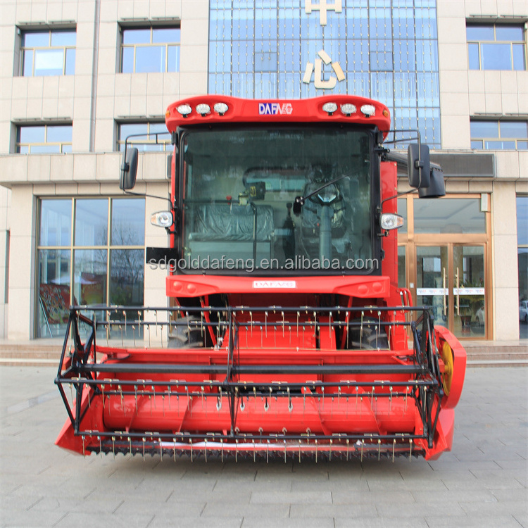 New Multifunction Wheel type Reaper Small Wheat maize soybean Harvester mini Combine Harvester Price