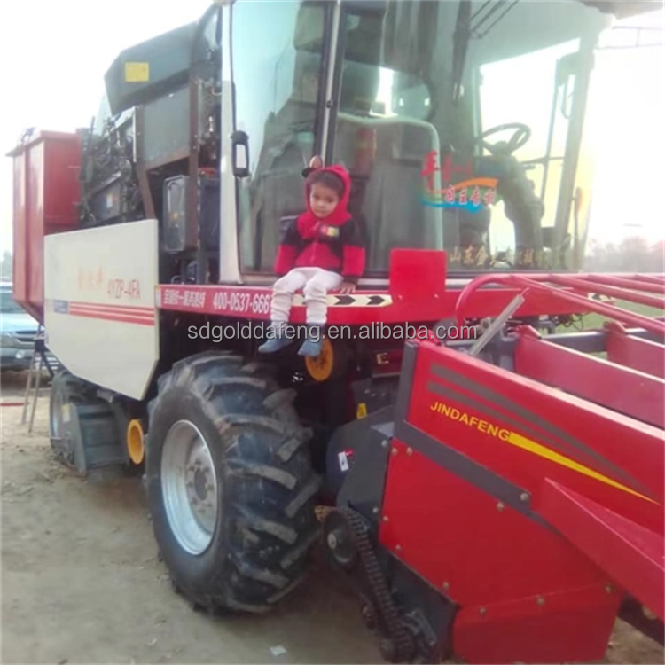 New And Used 4 Rows corn cob Harvester Second Hand Maize Combine Harvester Machine with Factory Price