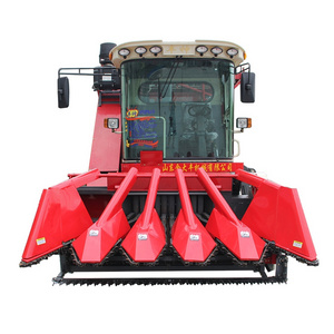 Maize Combine Harvester 5 Rows Sweet Corn Harvester With Silage Collector