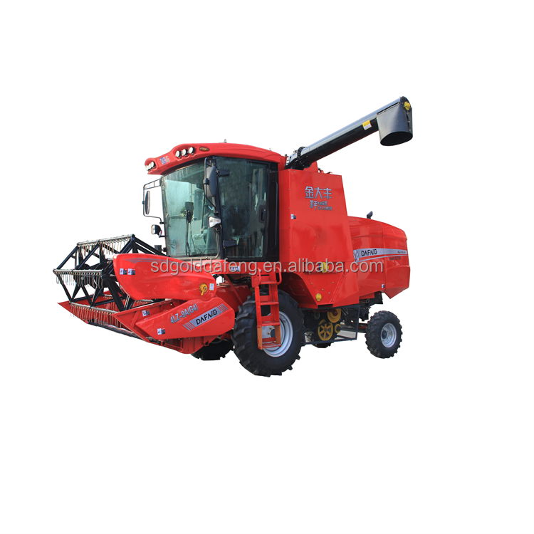 New Multifunction Wheel type Reaper Small Wheat maize soybean Harvester mini Combine Harvester Price