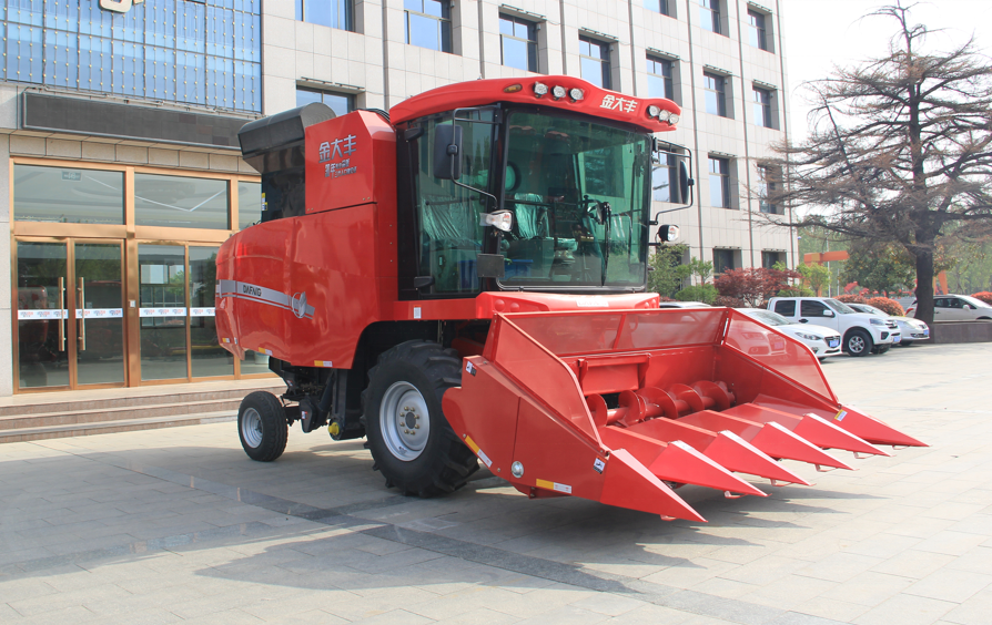 New Multifunction Wheel type Reaper Small Wheat maize soybean Harvester mini Combine Harvester Price