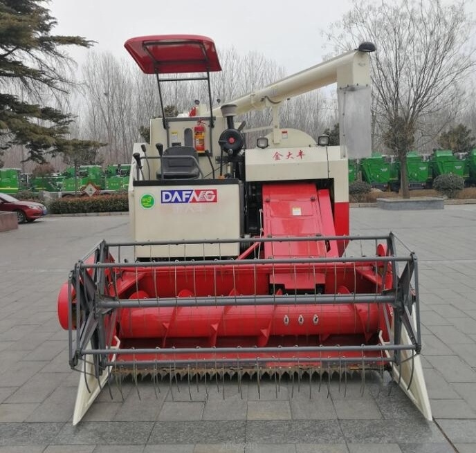 Factory price paddy harvester mini rice reaper crawler rice combine Harvester of hot sale