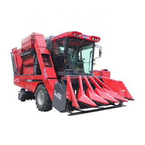 2022 high productivity popular 2 rows/3 rows/4 rows /5 rows maize combine harvester machine with chopper and peeler system