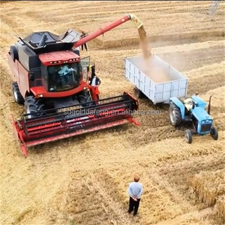 Multi-function grain combine harvester wheat maize soybean sunflower Reaper Wheat combine Harvester Price