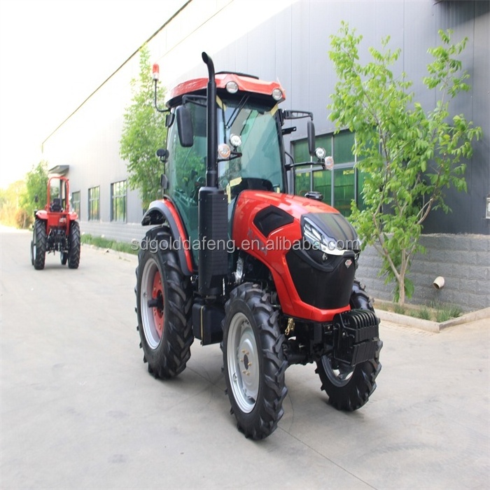 Gold Dafeng High quality small tractor 50HP 60HP 70 HP agricultural farm tractor