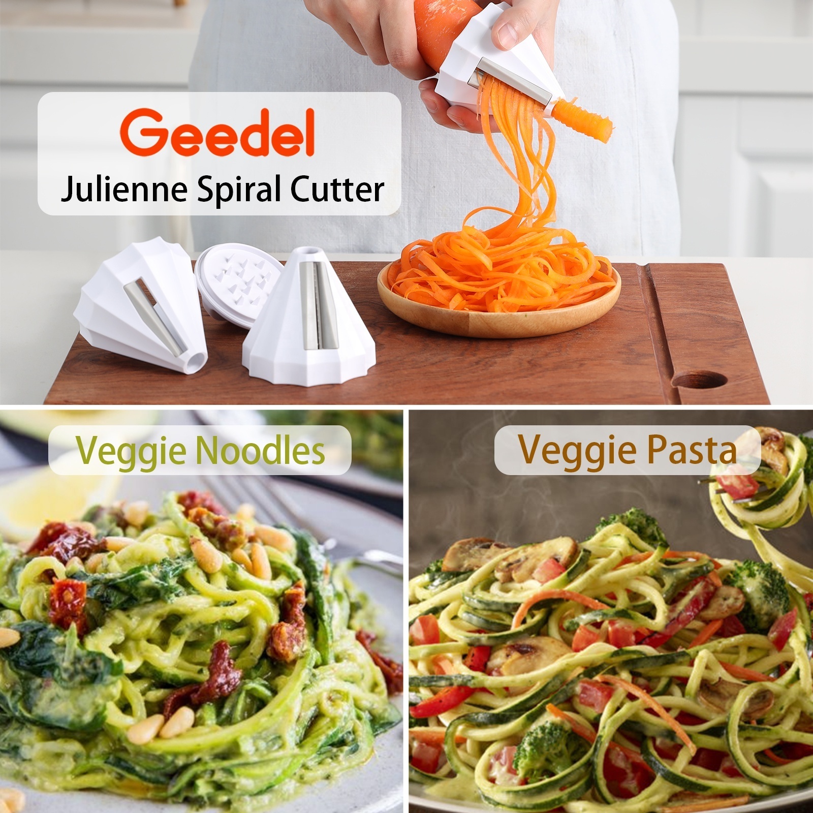 Mandolin slicer vegetable cutter julienne peeler potato carrot grater 3 in 1 slicer potato shredder julienne cutter