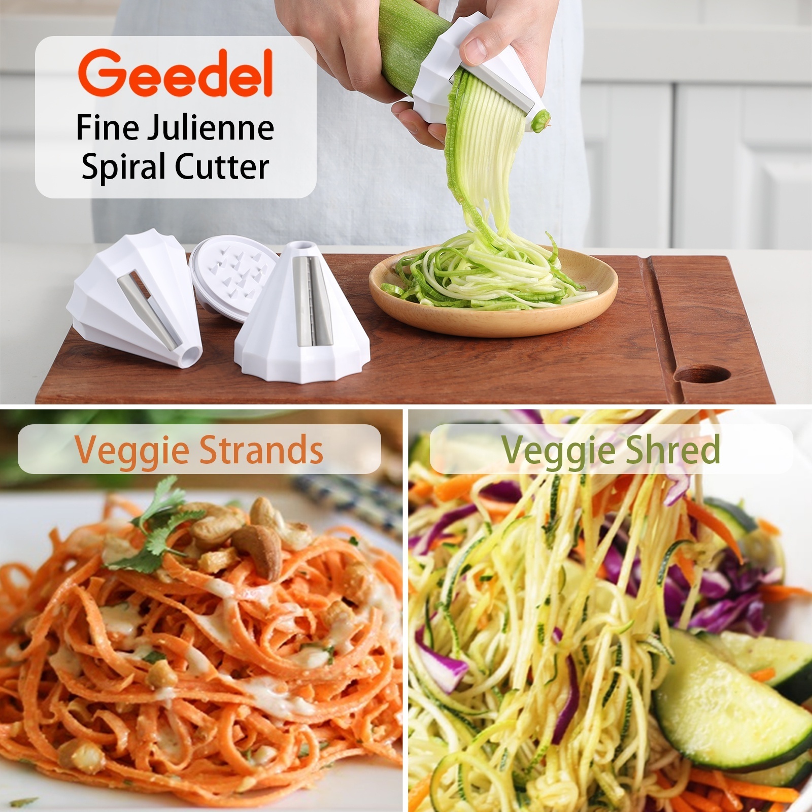 Mandolin slicer vegetable cutter julienne peeler potato carrot grater 3 in 1 slicer potato shredder julienne cutter