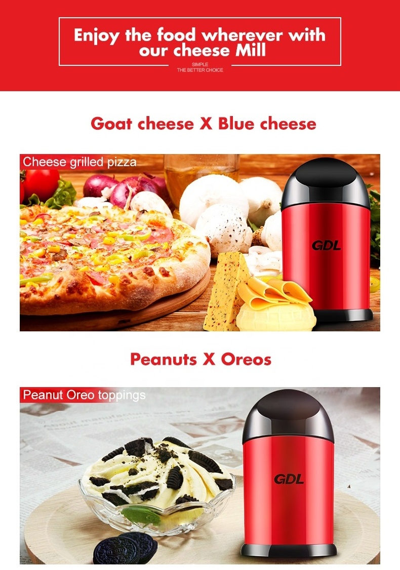 Multi functional kitchen stainless steel grater 3 in 1 plastic grater multi small cheese grater