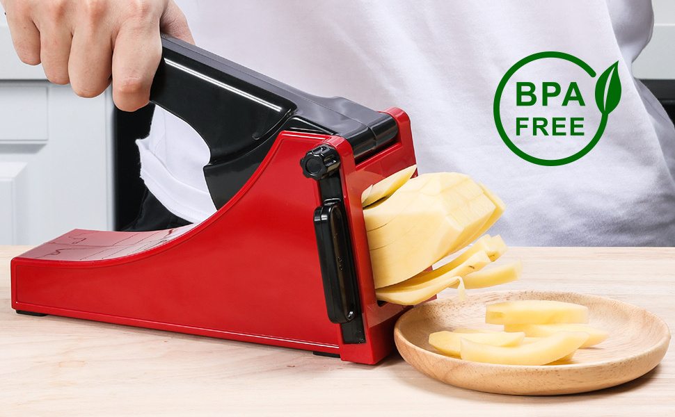 Multifunctional manual kitchen french fries potato chips cutter slicer chopper vegetable cutter fruit salad cutter