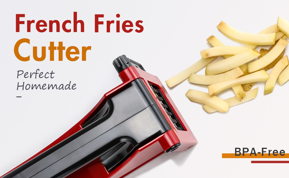 Multifunctional manual kitchen french fries potato chips cutter slicer chopper vegetable cutter fruit salad cutter