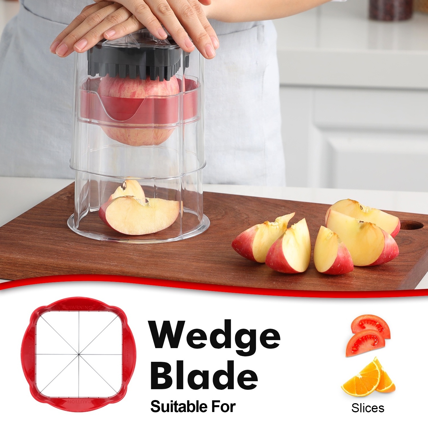 Multi function Vegetable Food Dicer Kitchen Gadget Fruit Cutter Potato Chipper French Fry Cutter