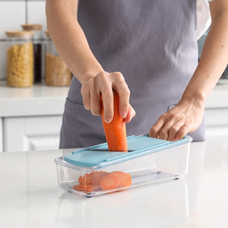 Multifunctional Kitchen Manual Hand Cutter Vegetable Slicer Vegetable Chopper