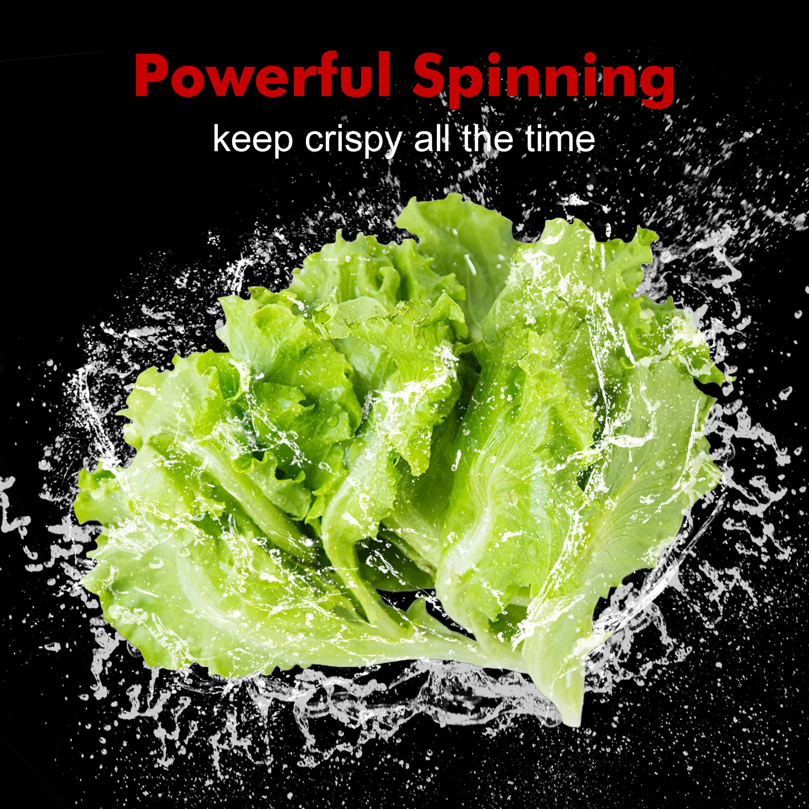 kitchen accessories  food washer salad spinner grape lettuce dryer salad spinner