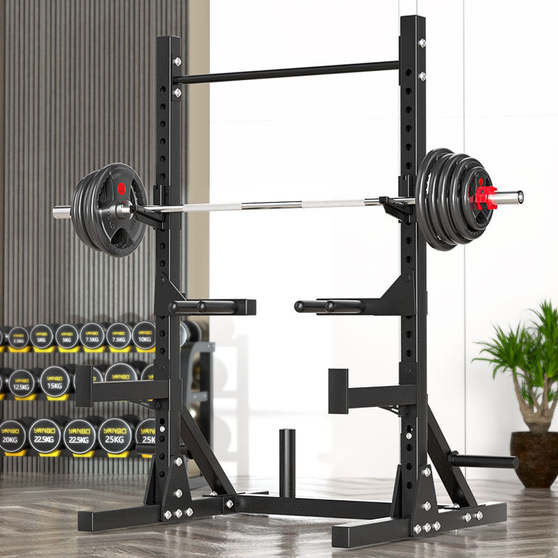 2024 Factory wholesale Hot Selling Gym Fitness Equipment Pull Up Bar Power Cage Squat Rack Leg Press Smith Machine