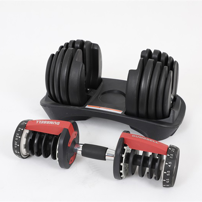 Quickly Custom Cheap Fitness Gym Quick Lock 24Kg/52.5Lb 32Kg 40Kg/90Lb Adjustable Dumbbell Weights