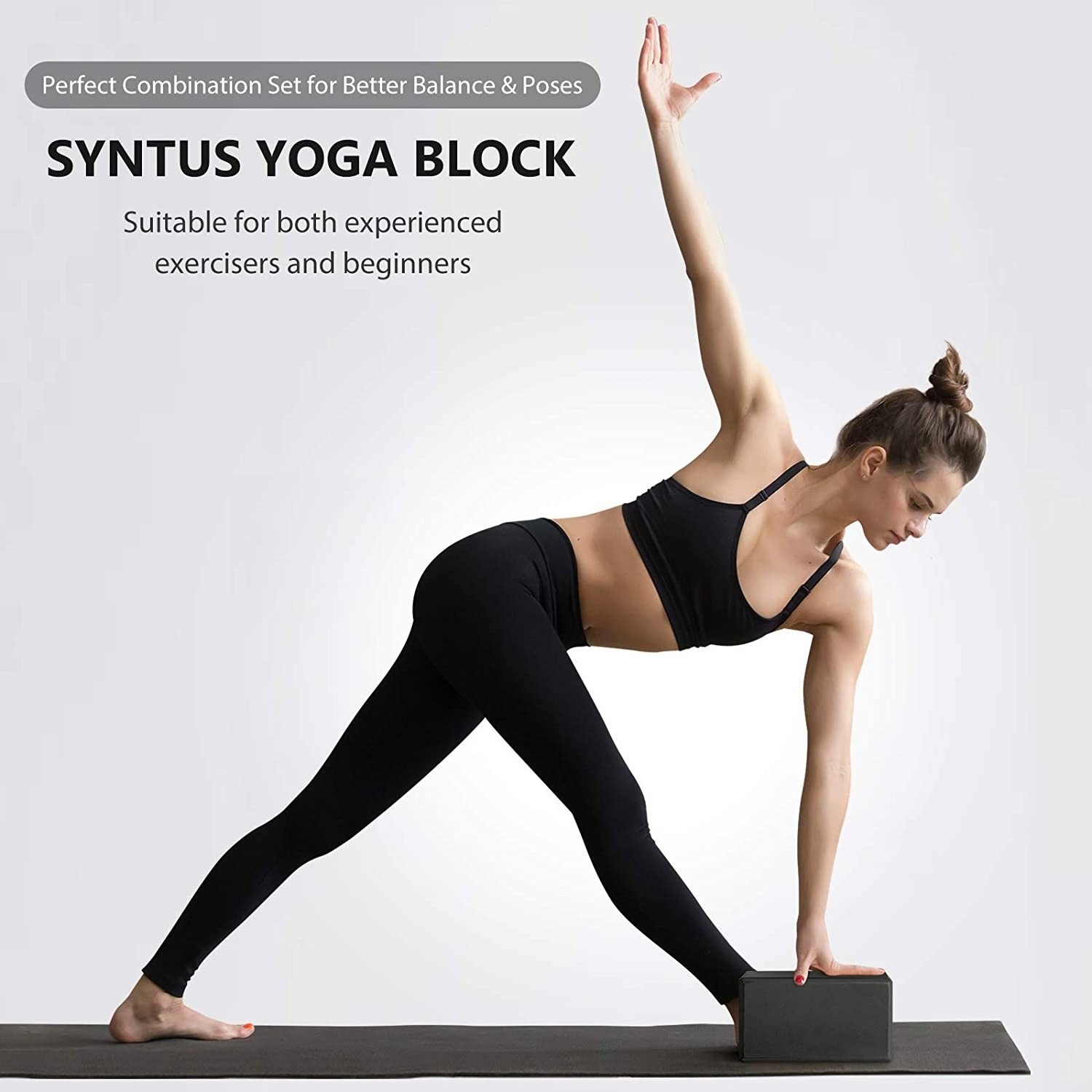 Hot Selling Wholesale Custom Logo Eco Friendly Anti Slip Certified EVA Foam Yoga Block,Yoga Brick