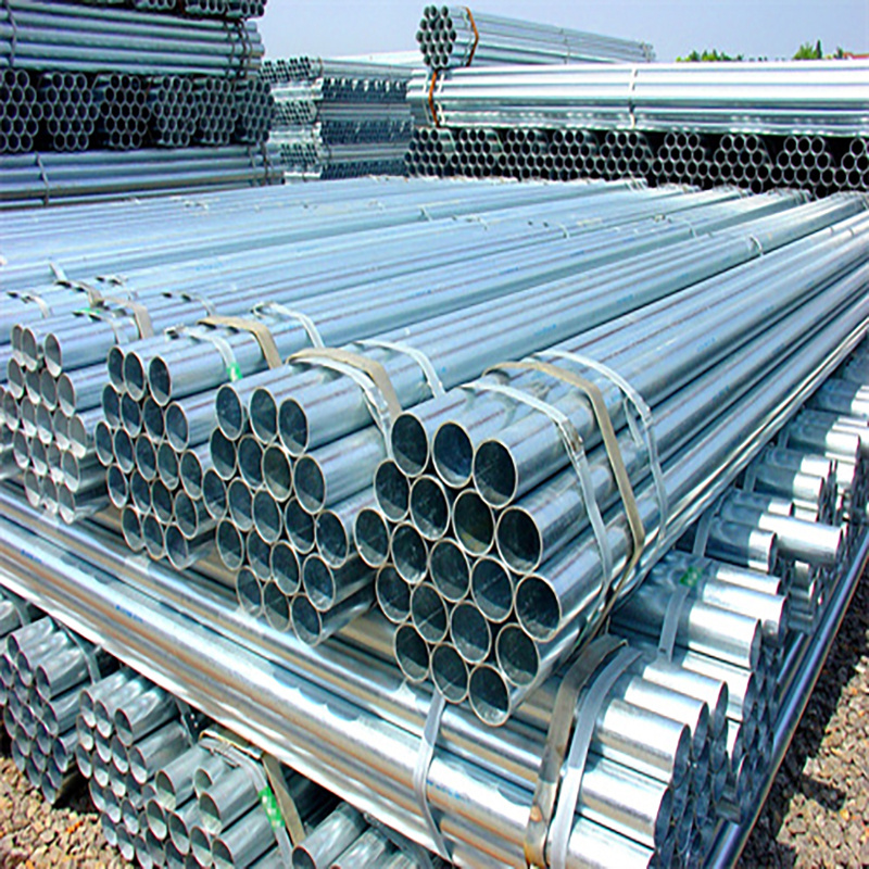 Wholesale hot dip gi seamless galvanized round steel pipe ASTM A106 Sch 40 ERW GI tube