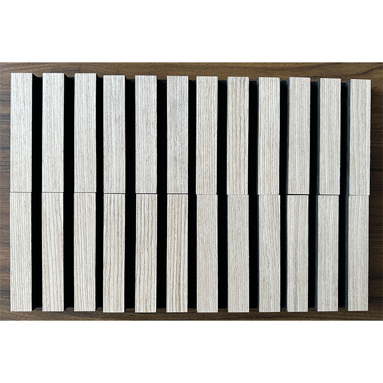 sound absorbing panel wood slat acoustic panel for soundproof room wooden wall decor