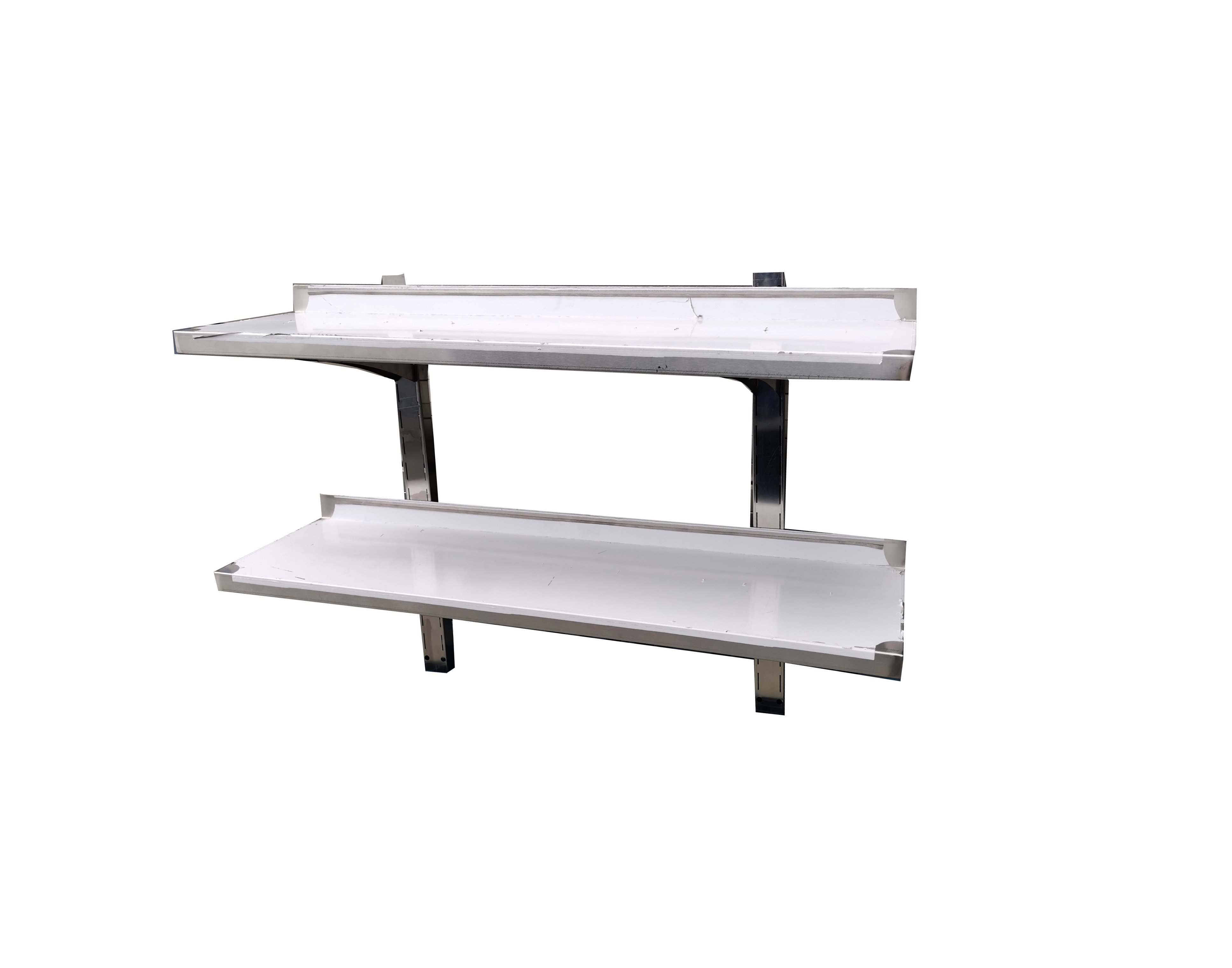 heavy duty stainless steel  kitchen adjustable wall  shelves for commercial use Foot Operated Sink