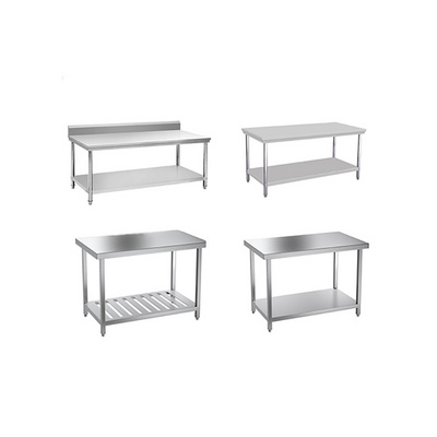 new design steel work bench heavy duty tables commercial stainless work tables