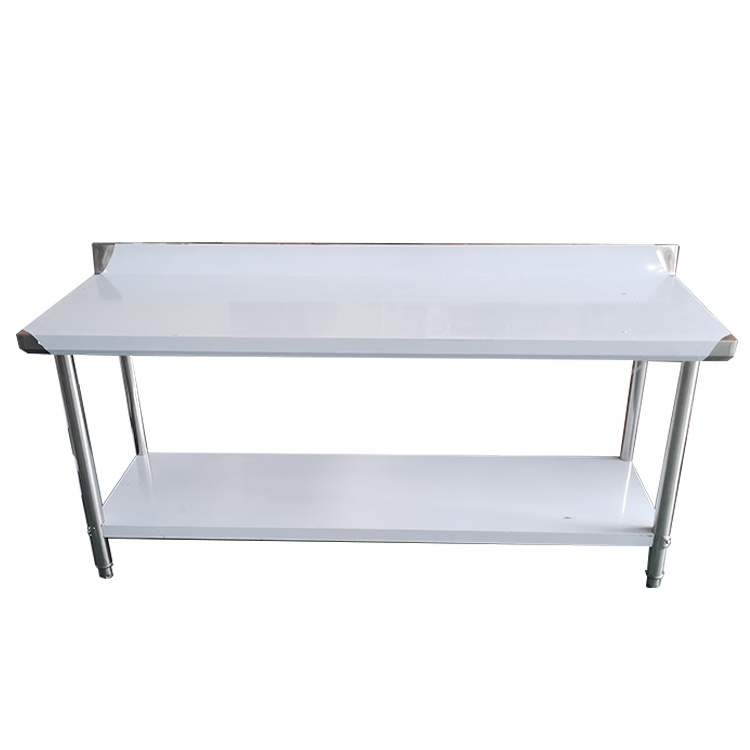 hot sales 201 304 stainless steel work bench for commercial use  kitchen bench