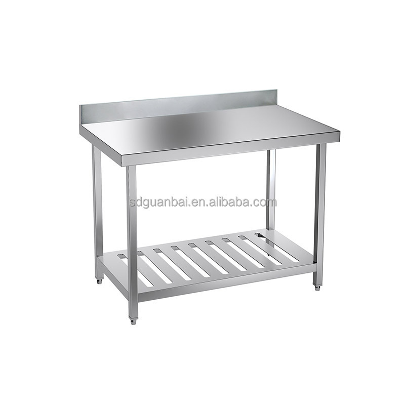 table inox stainless steel tables stainless bench for prepping and sorting work tables