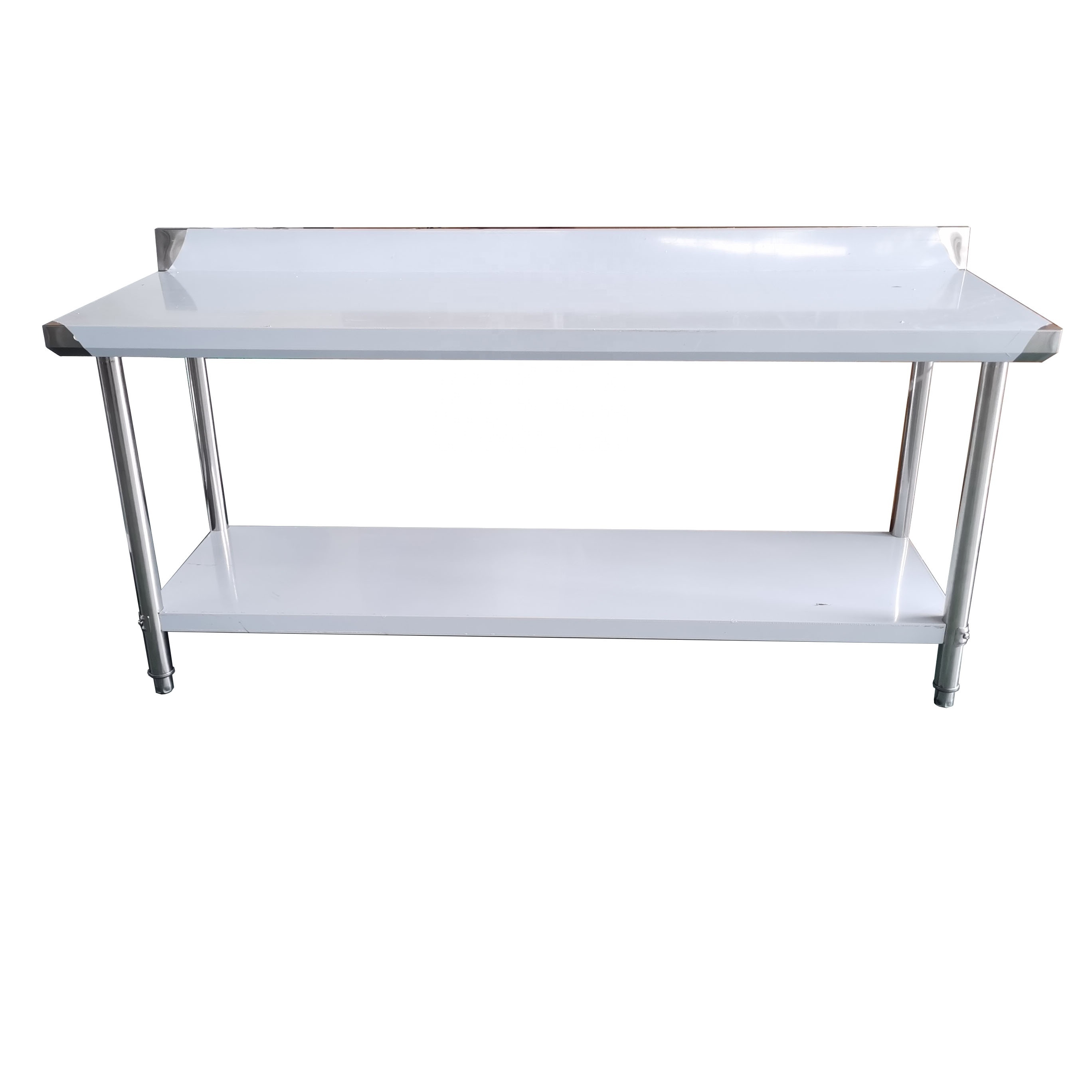 Discount price steel work table kitchen prep table stainless steel kitchen bench from china