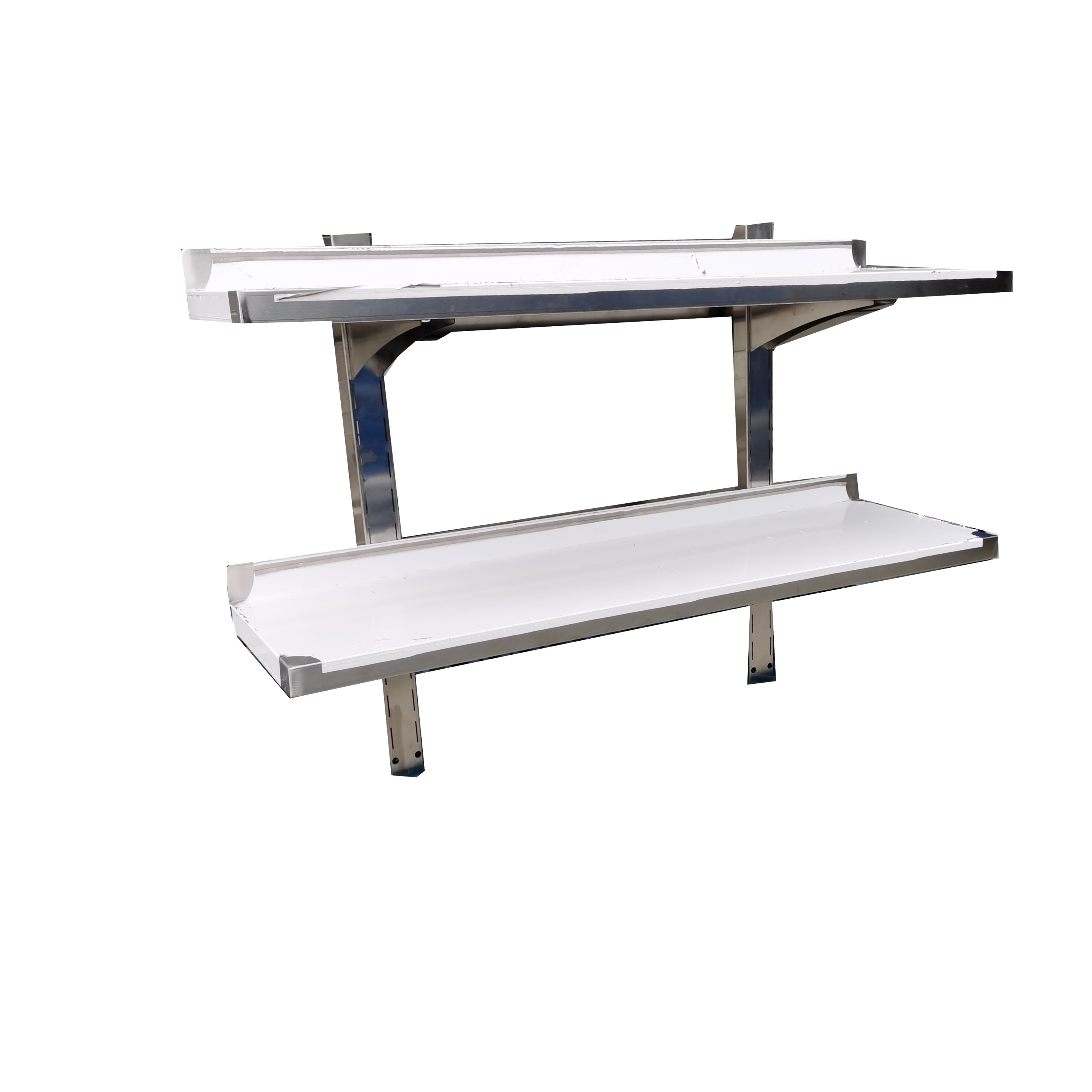 heavy duty stainless steel  kitchen adjustable wall  shelves for commercial use Foot Operated Sink