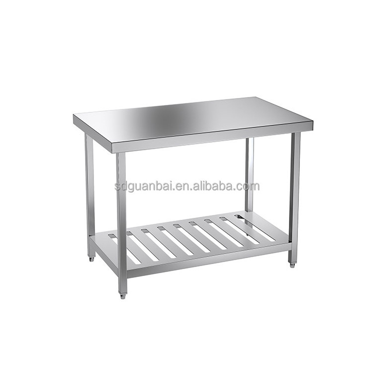 table inox stainless steel tables stainless bench for prepping and sorting work tables