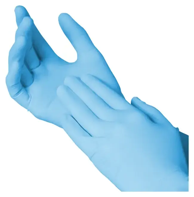 Wholesale High Quality Disposable Heavy Duty Nitrile Gloves with Logo Safety Guantes Oil Resistant Nitrile Gloves