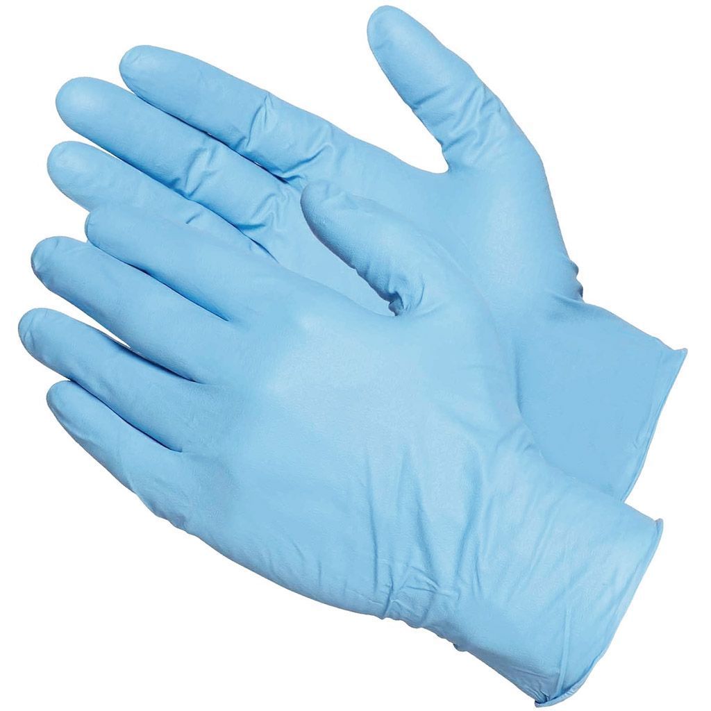 Wholesale High Quality Disposable Heavy Duty Nitrile Gloves with Logo Safety Guantes Oil Resistant Nitrile Gloves