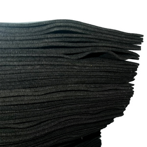 Custom 1mm 5mm 800gsm 700gsm ultra hard felt pad thermal insulation hard composite graphite felt needle punch carbon hard felt