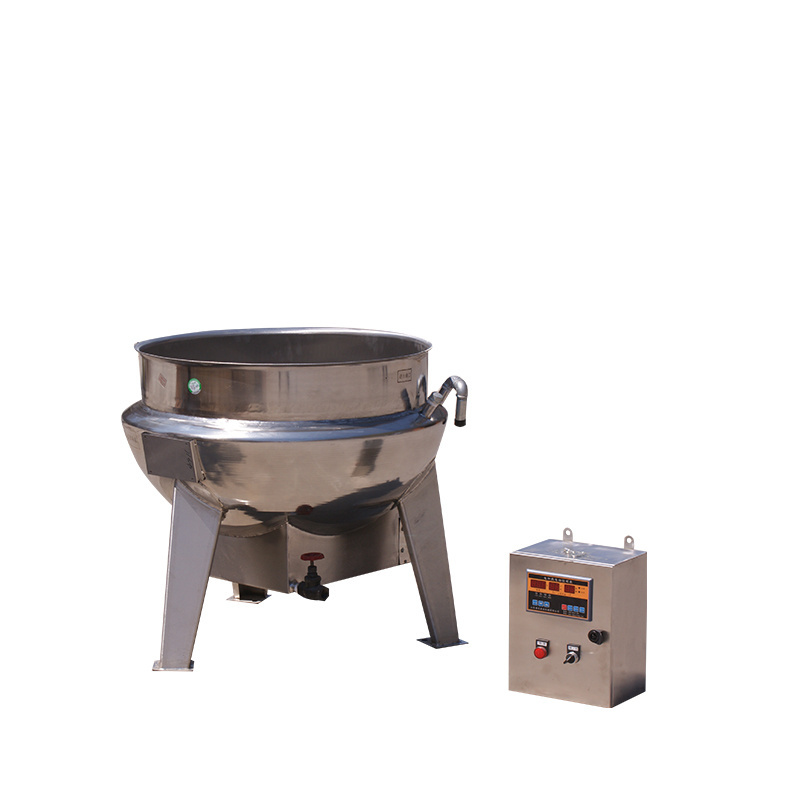 Factory direct tilting pot electric boiling pan fried rice machine