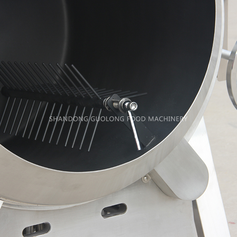 China Factory Supply Commercial Intelligent Wok Automatic Stir Fry Induction Rotary Cooking Machine