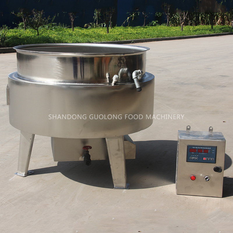 Factory direct tilting pot electric boiling pan fried rice machine