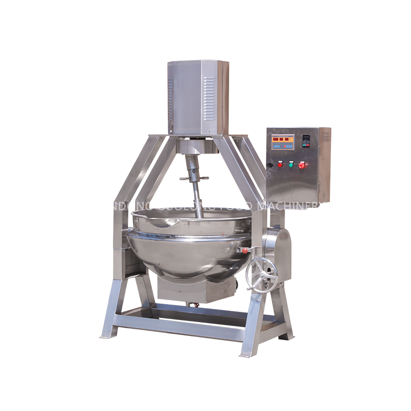 Good quality 100L gas electric steam industrial planetary cooking mixer for curry paste POT