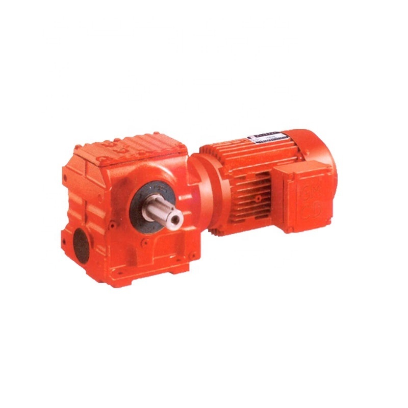 Speed gearbox K model helical gearbox gear motor for machine