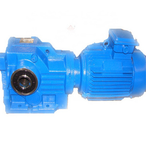 Speed gearbox K model helical gearbox gear motor for machine