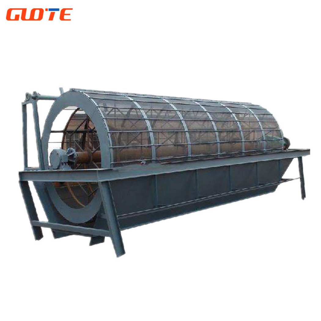 Smoothly working small gold or sand gravel trommel screen for sale