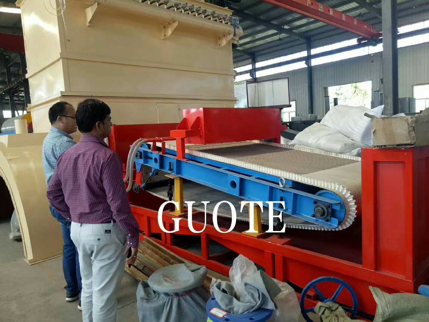 High Magnetic Intensity GTGB Series Magnetic Separator Wet magnetic separation of magnetite