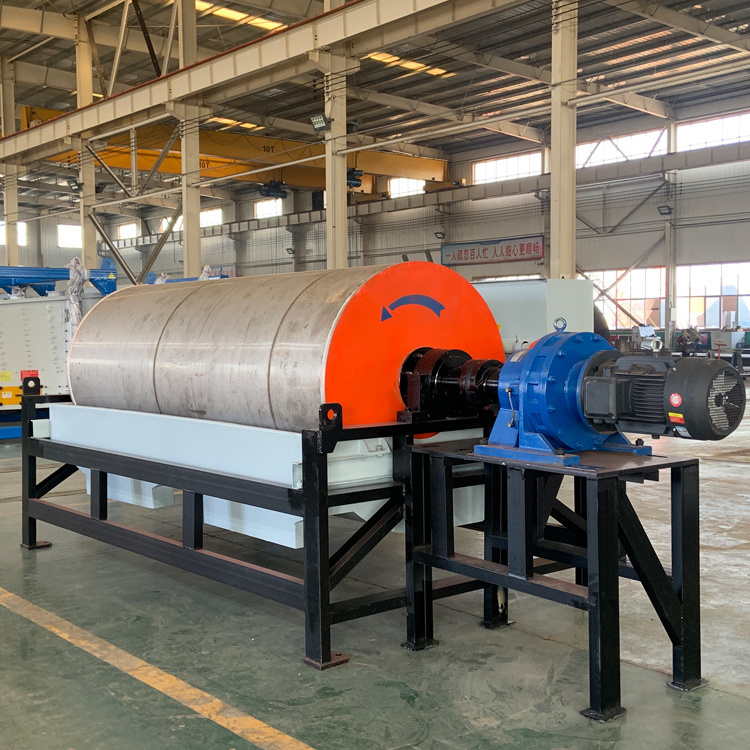 Permanent High Gauss Wet Magnetic Pulley Equipment for mineral separation